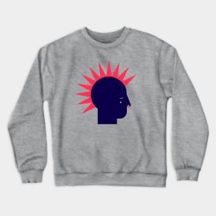 The Sad Punk Crewneck Sweatshirt